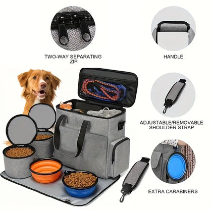 Trelix™ Pet Supplies Travel Bag