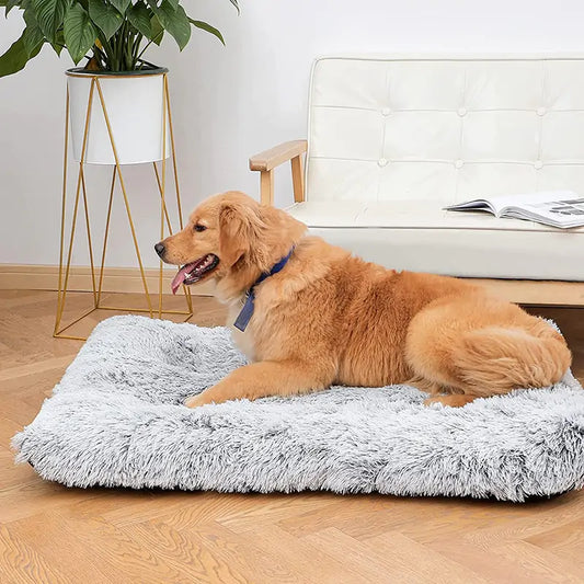 Trelix™ Plush Washable Dog Bed